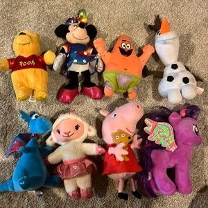 Character TY beanie babies